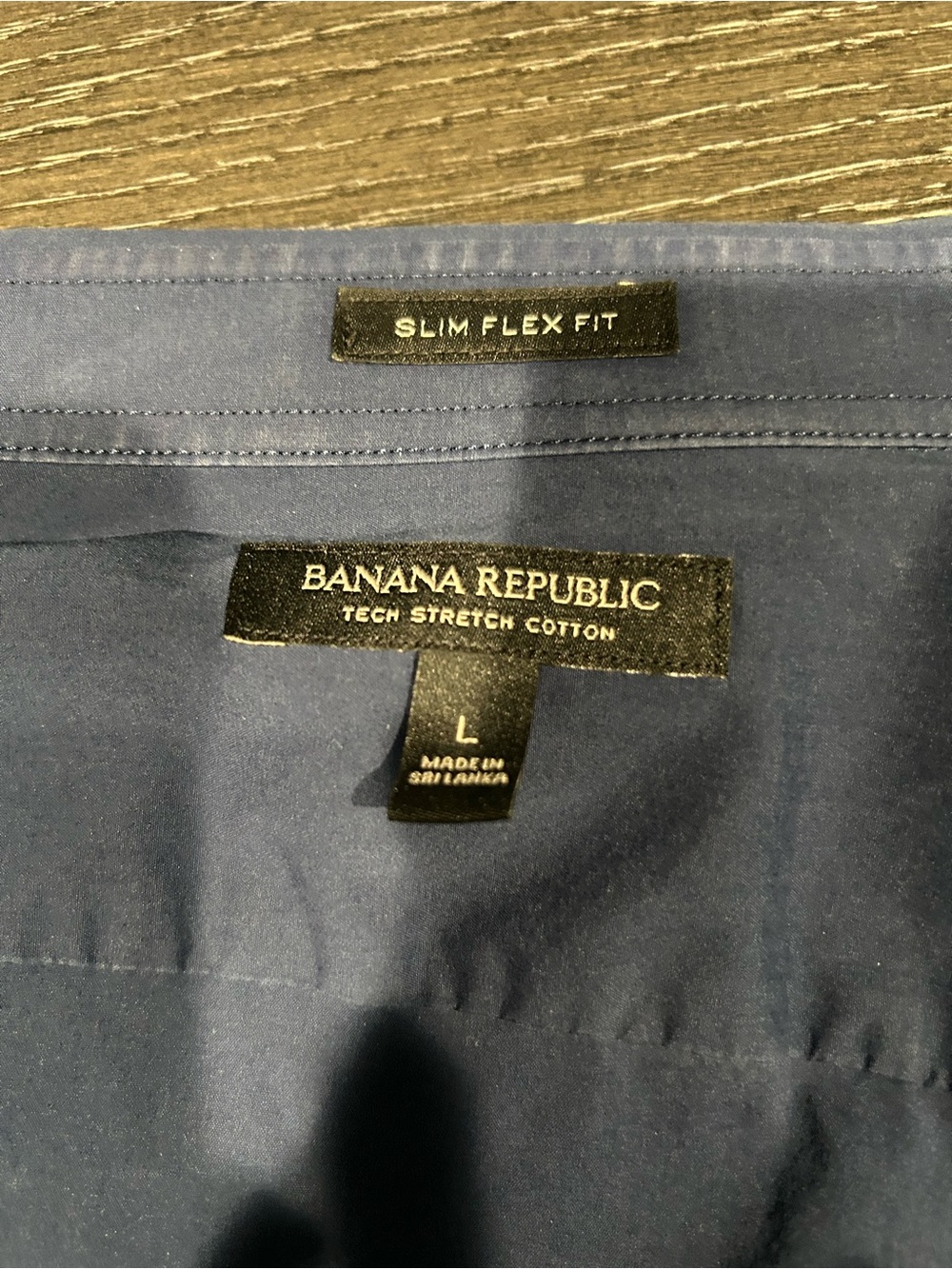 Banana Republic Slim Flex Fit Pants - Blue